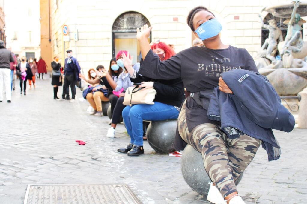 Sally: una passeggiata in gruppo al centro di Roma